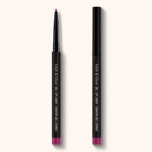 Absolute New York Berry Glide & Glam Gel Lip Liner- red raspberry tone, vegan
